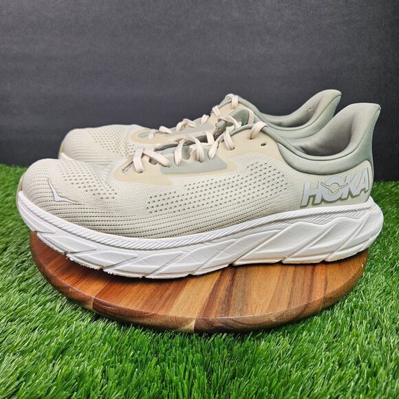Hoka One One Arahi 7 Shoes Mens Size 12 D Oat Milk/Barley Running Sneakers main image 11